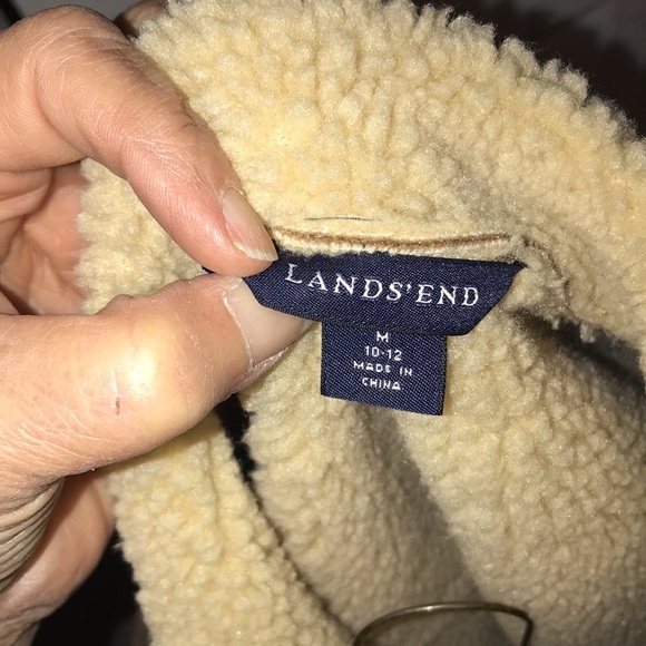 Women’s Faux Suede Sherpa Vest - Picture 7 of 8